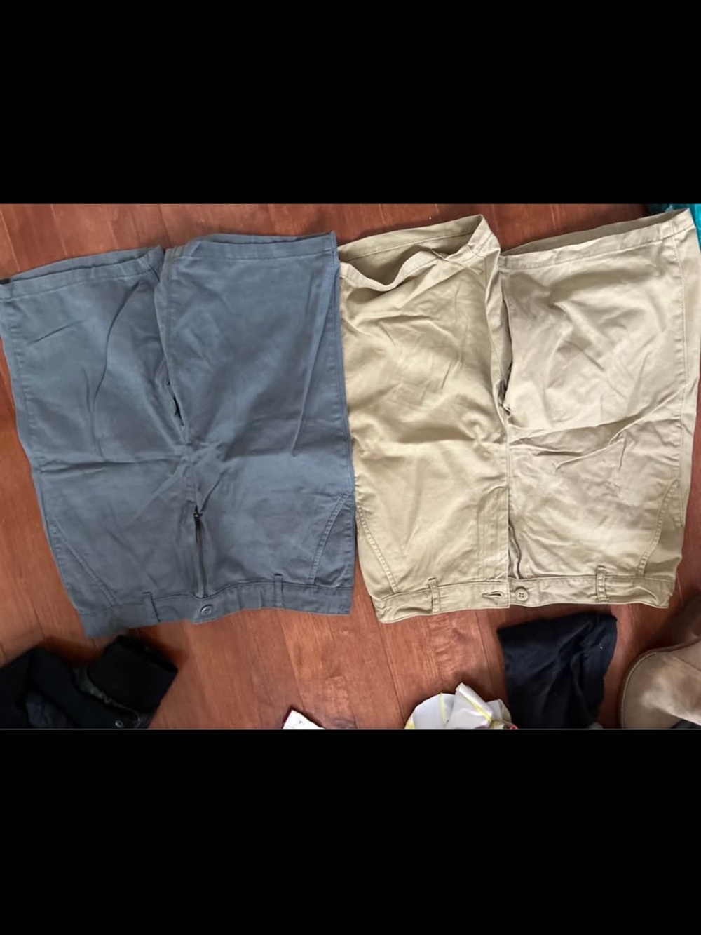 The Children's Place Boys' Shorts in Blue and Khaki